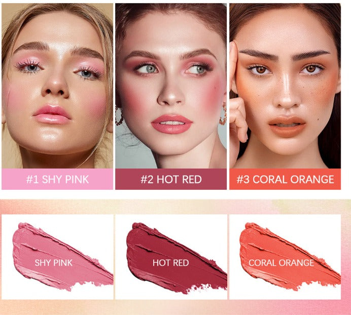 Allora – On-the-Go Blush Stick | Hydrating Cream Rouge |